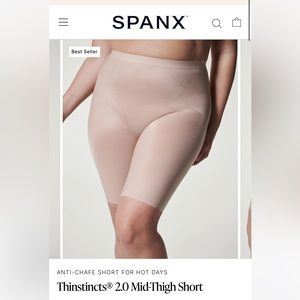 Spanx Thinstincts 2.0 Mid-Thigh Short